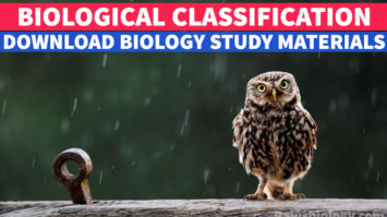 PDF Biological Classification Study Material Download
