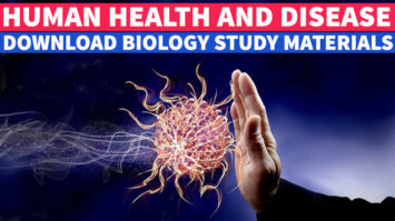 image of a book cover for Human Health and Disease Class 12 Notes