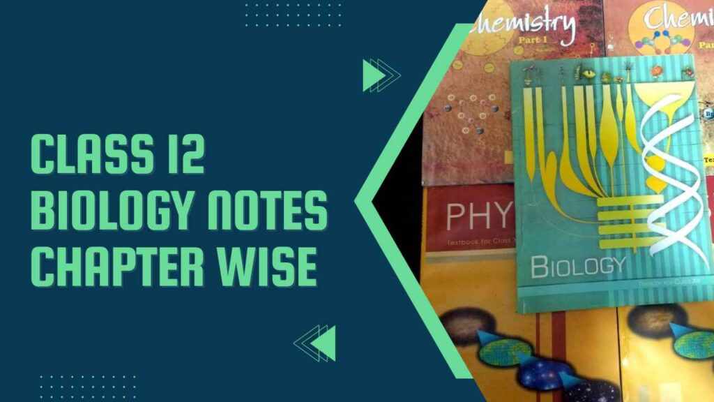 Class 12 Biology Notes Chapter wise PPT - Rajus Biology