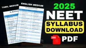 NEET Syllabus PDF Free Download