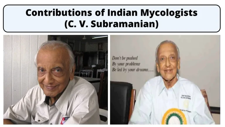 Contributions of Indian Mycologists