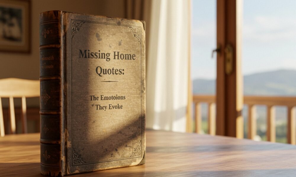 Missing Home Quotes